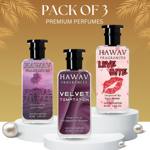 Pack of 3 by Hawav