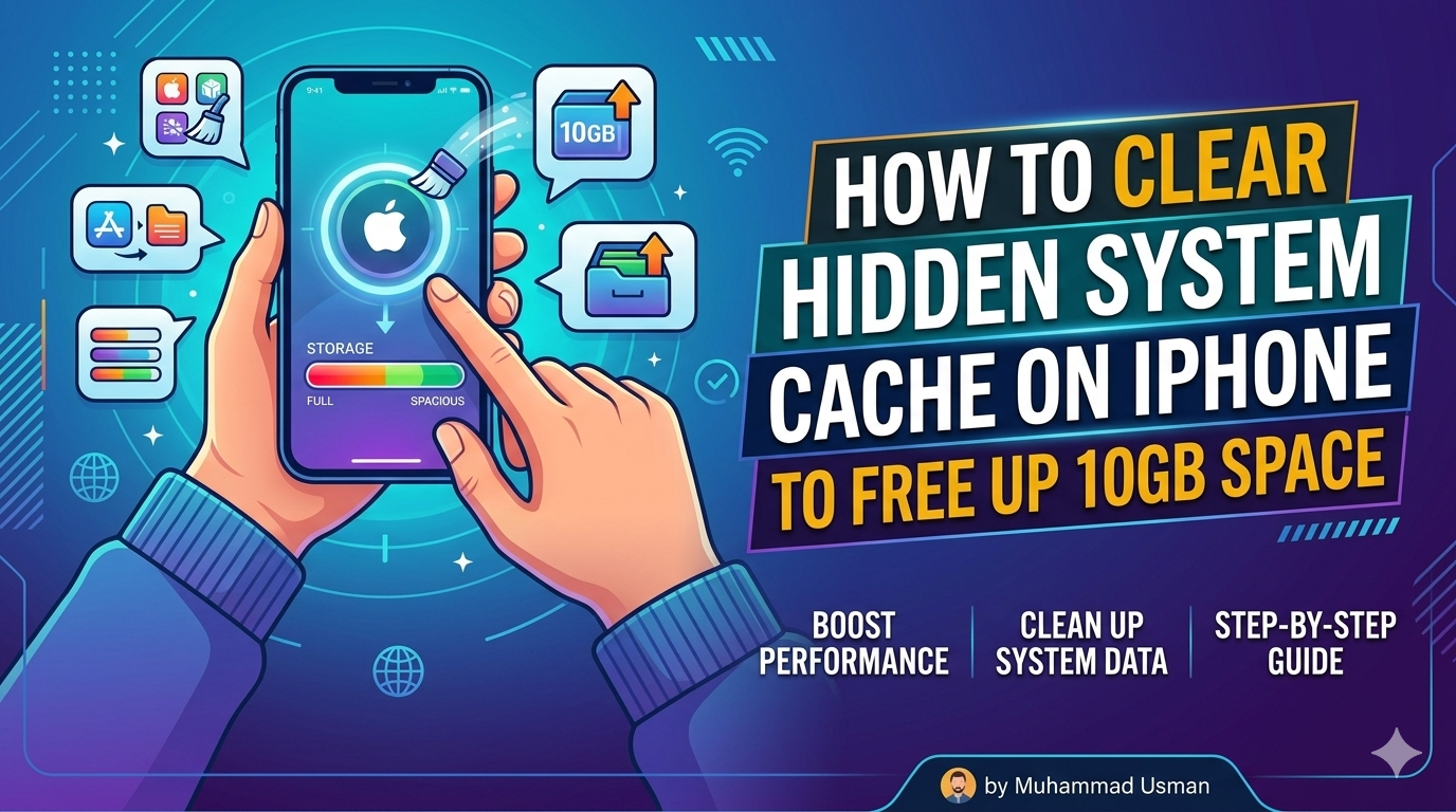 Clear Hidden iPhone System Cache
