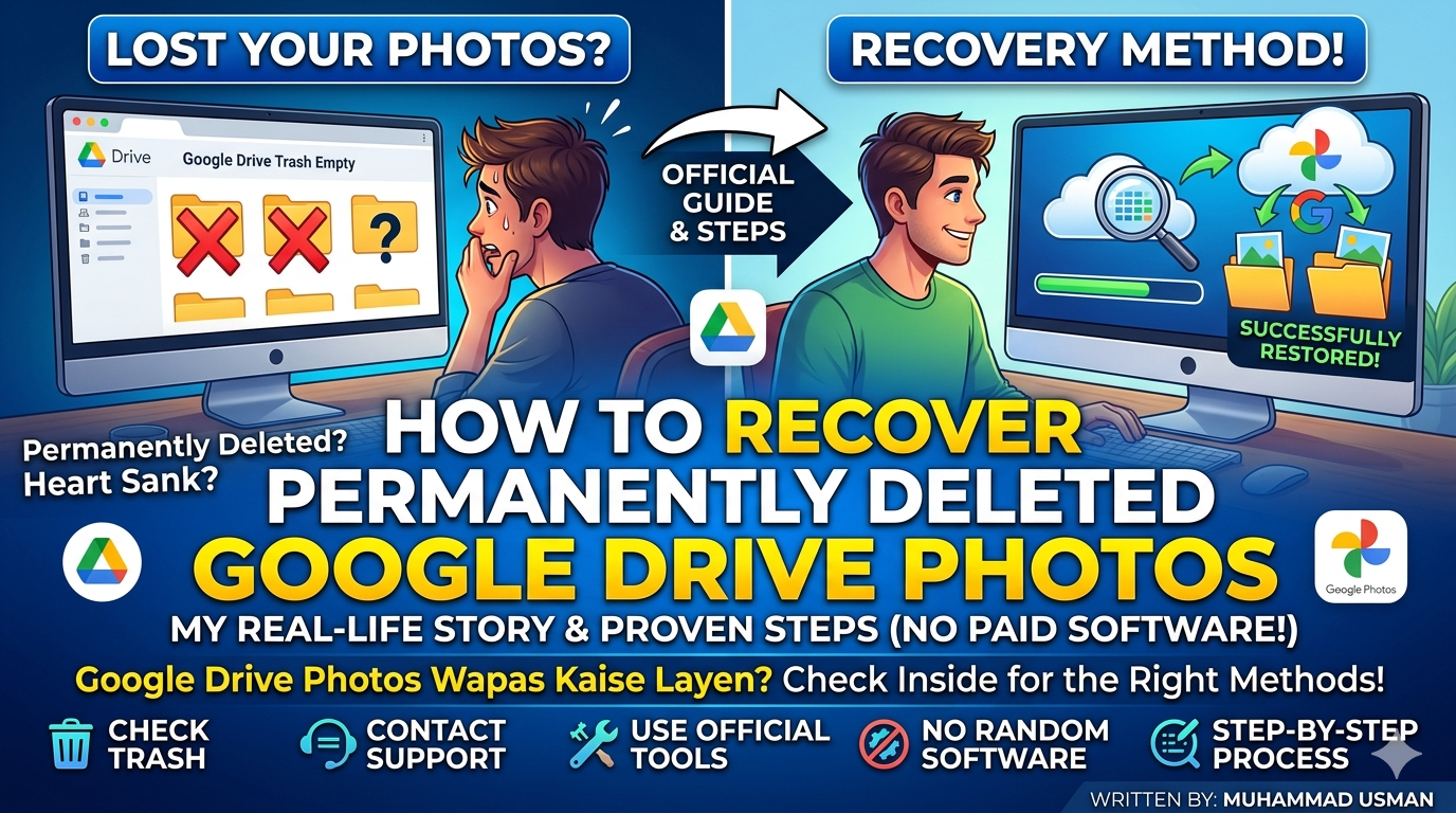 Recover Deleted Google Drive Photos